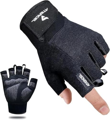 ATERCEL Workout Gloves for Men and Women, Weight Lifting.